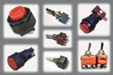 Toggle switches and buttons