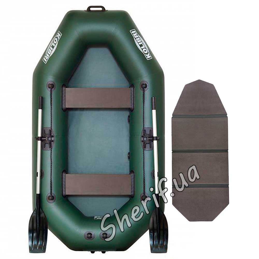 Inflatable rowing boat Kolibri (Kolibri) K-240 with payol slan-book