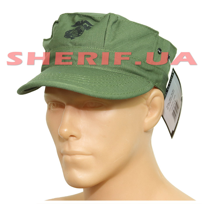 USMC Max Fuchs Olive Kepi