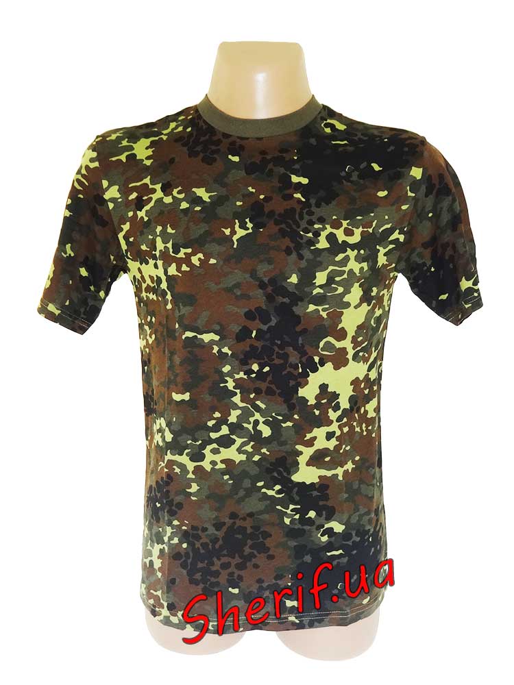 Camouflage T-shirt MIL-TEC Flecktarn
