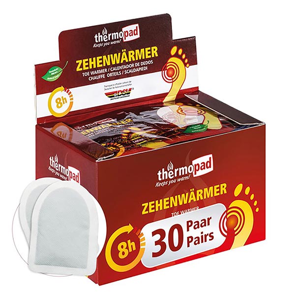 Хімічна грілка для ніг Thermopad Toe Warmer, 30 пар