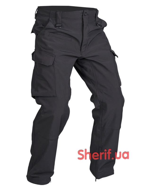 Штани MIL-TEC Softshell HOSE Explorer Black