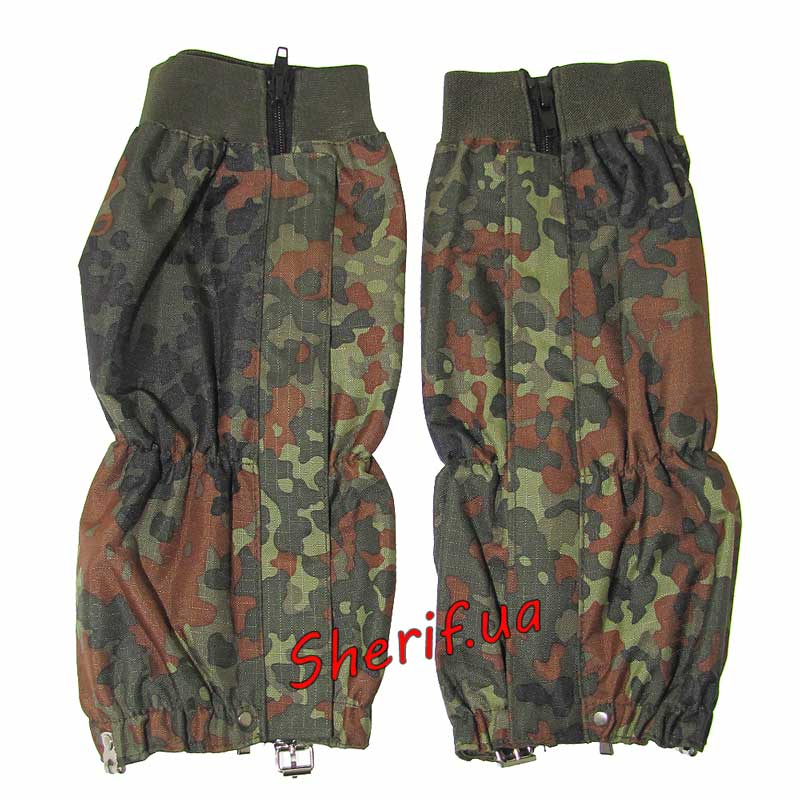 Гамаші-бахили MIL-TEC зі стал. тросом Flecktarn