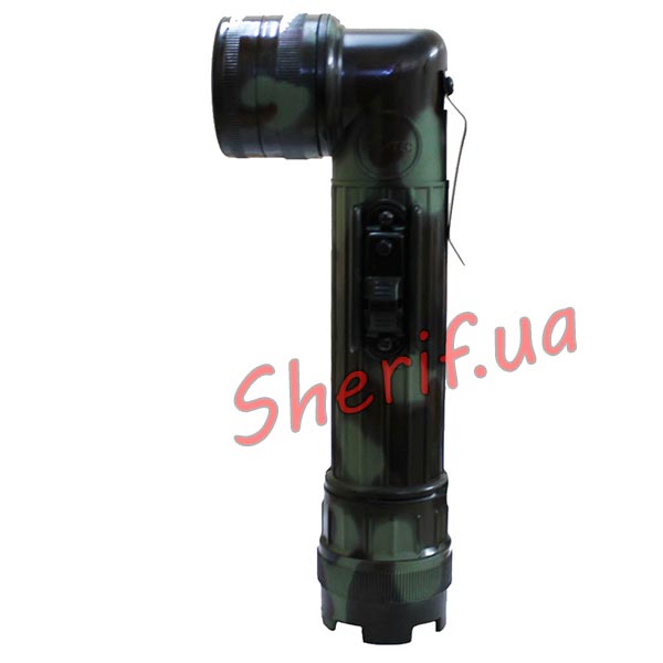 Flashlight MIL-TEC L-shaped medium Flecktarn