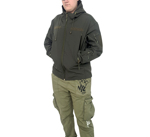 Куртка-ветрівка Soft Shell, Олива (М-ТМ)
