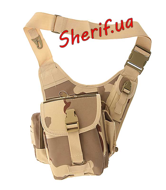 Shoulder bag Max Fuchs 3 Col Desert