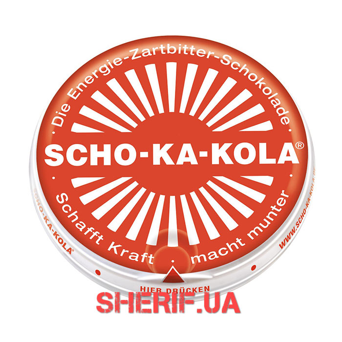 Energy dark chocolate Scho-Ka-Kola