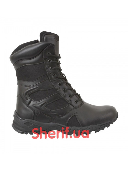 Boots Rothco Forced Entry Side Up Zip Black