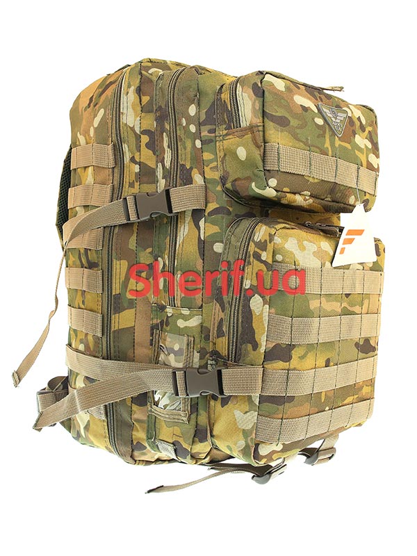 Backpack tactical 600D Multicam, 45l