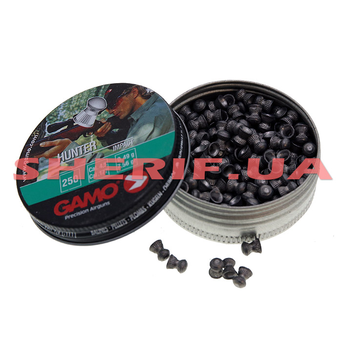 Bullets GAMO Hunter 250pcs. cal.4.5mm