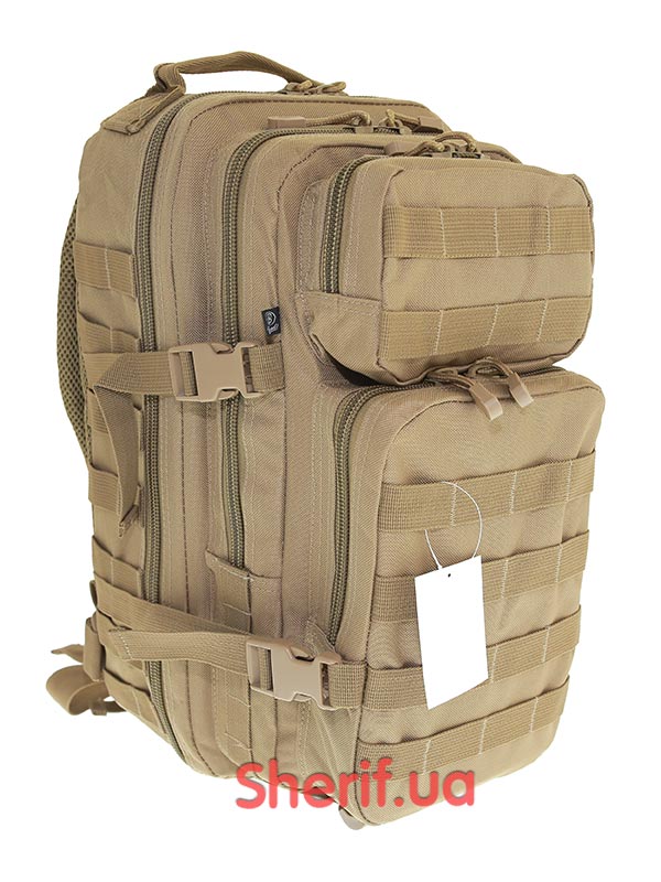 Рюкзак Brandit US Cooper Rucksack medium CAMEL, 25л
