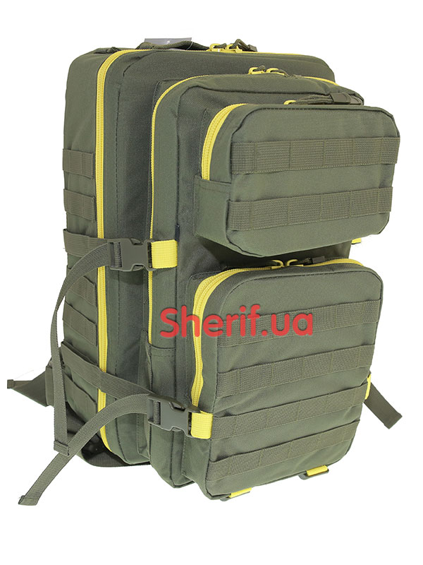 Рюкзак Brandit US Cooper Large 2-Color Oliv/Yellow, 40л