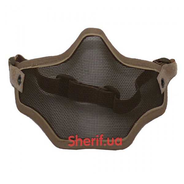 Маска Strike Steel Half Face Coyote brown