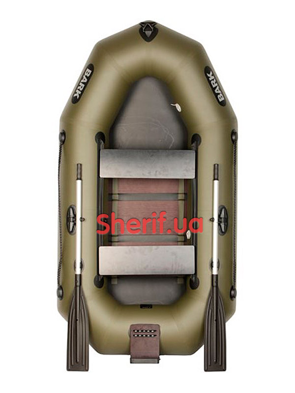 Bark B-230ND two-seater rowboat with sliding seats