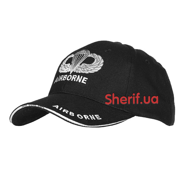 Cap Baseball Cap Army Airborne Black