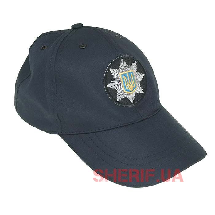Бейсболка поліцейського Dark blue з кокардою