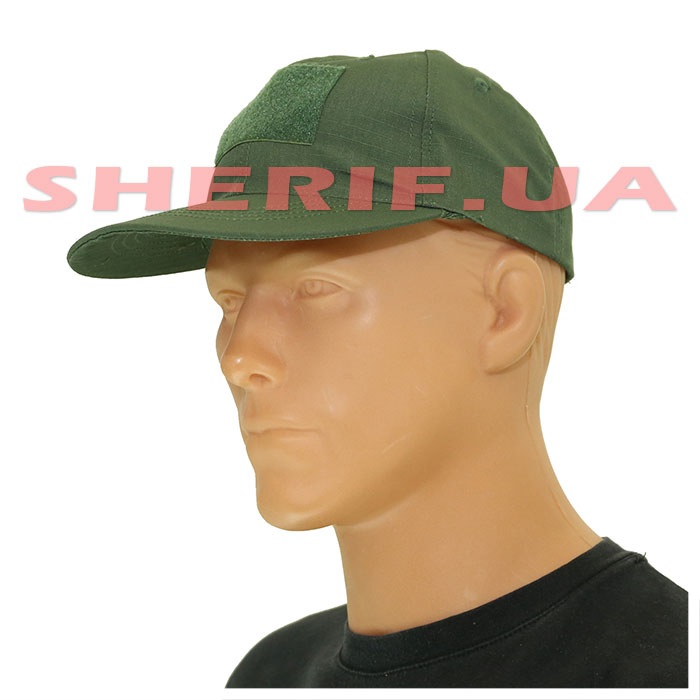 Tactical baseball cap with Velcro Olive