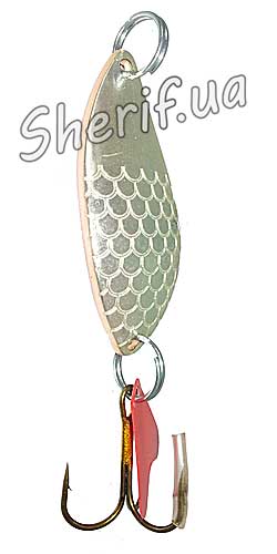 Блешня Spinnex (15 гр) Perch Silver