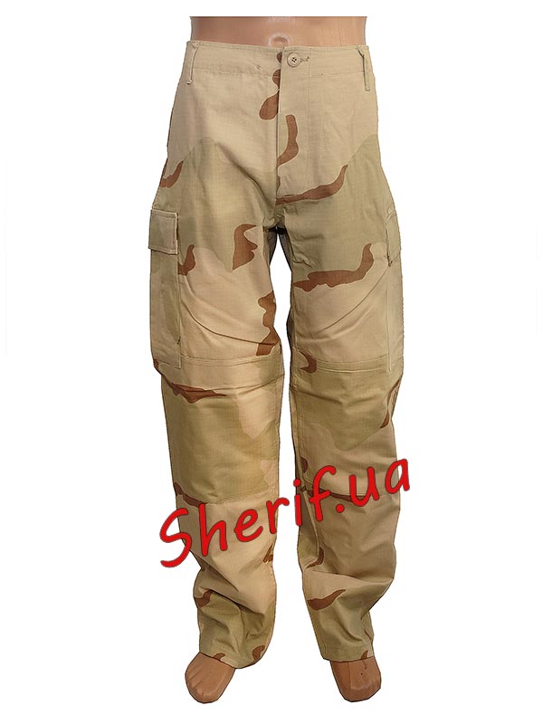 Штани MIL-TEC польові BDU США Rip-Stop 3 Col Desert