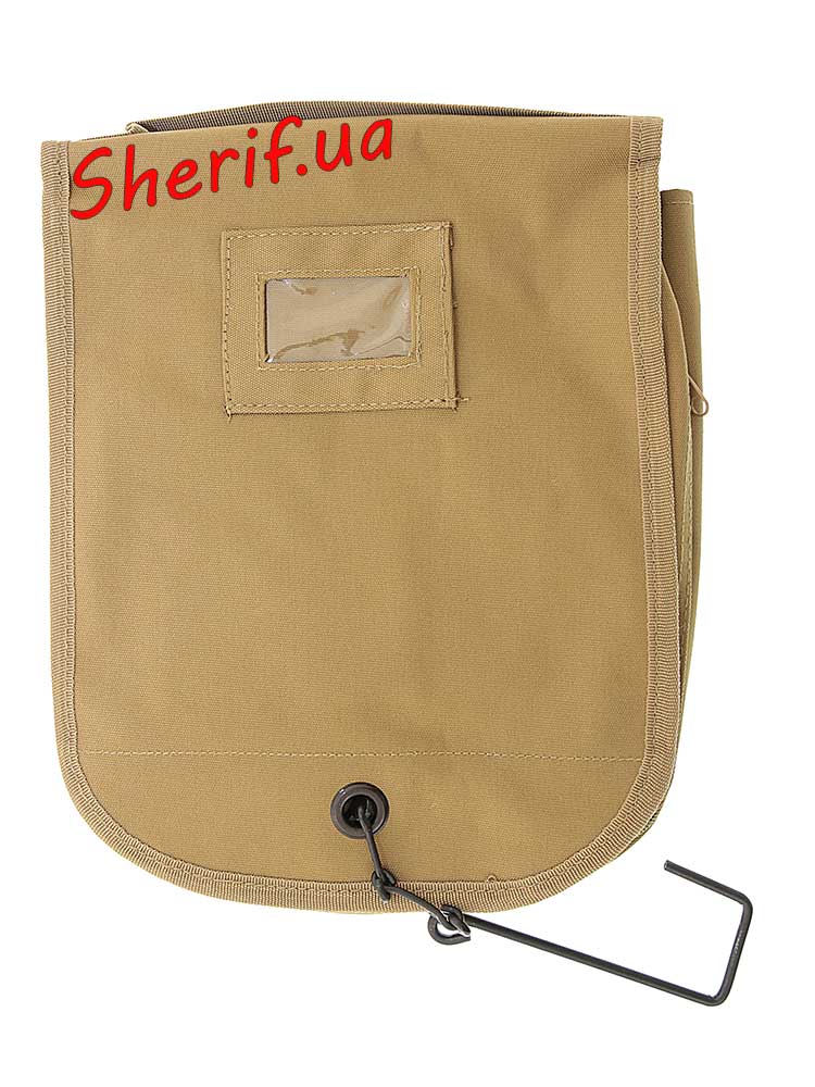 Сумка MIL-TEC туалетна дорожня з дзеркалом Coyote