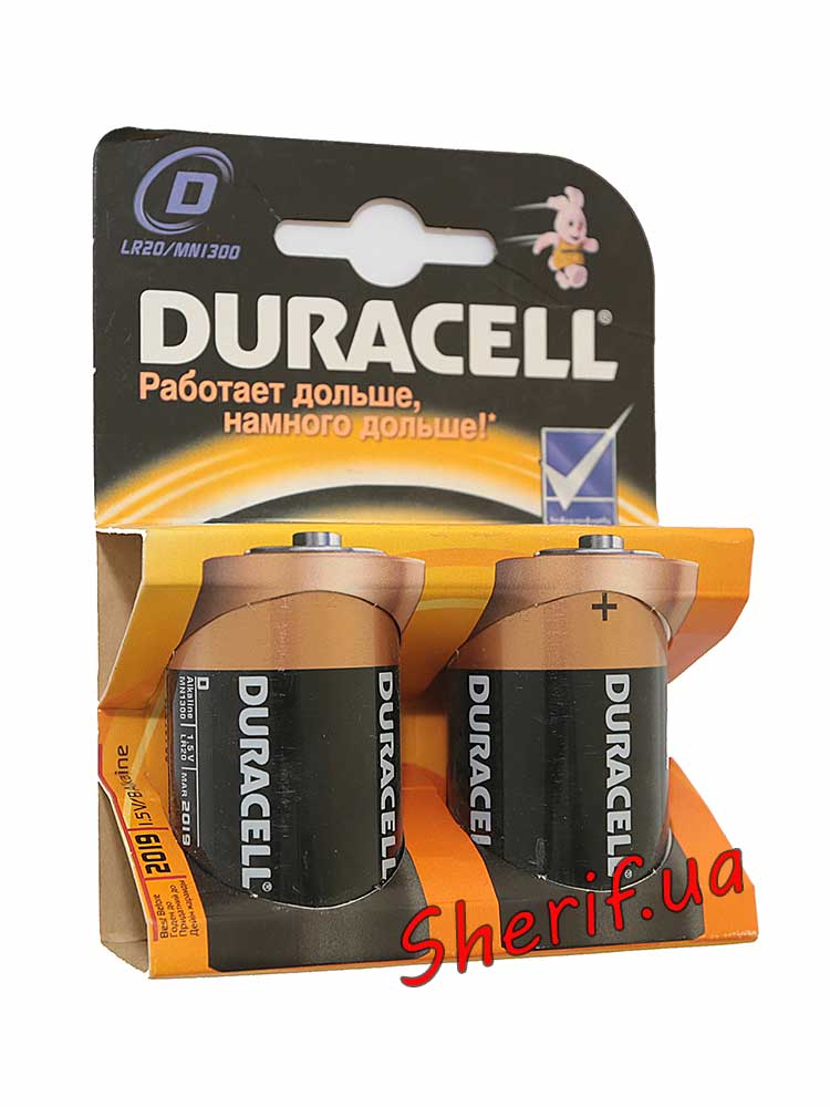 Батарейка DURACELL D LR20 MN1300, 1шт