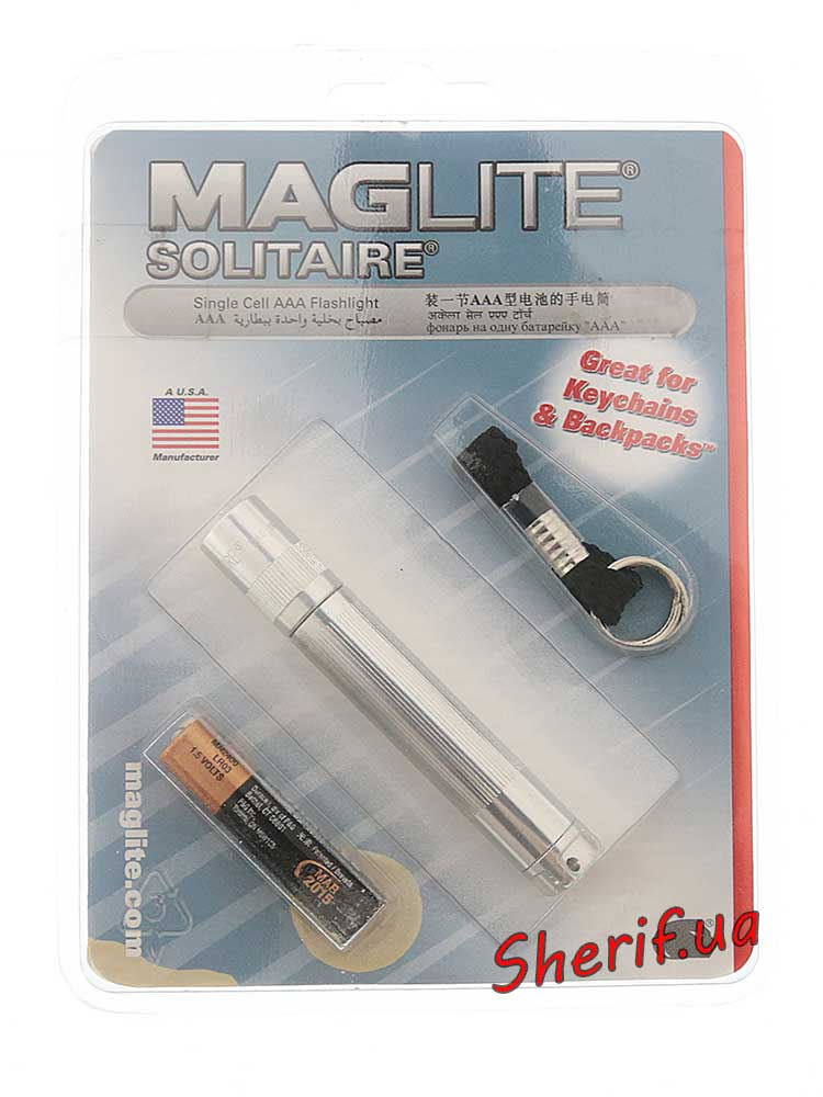 Ліхтарик Solitaire AAA K3А102R (набір)