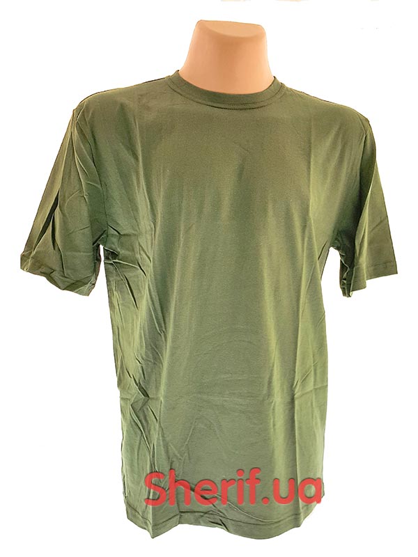 T-shirt Olive 100% cotton