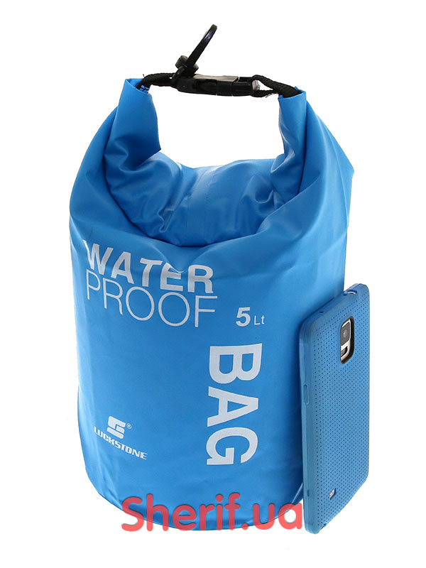 Гермомешок Waterproof Bag 5л ПВХ (38х28см) синий