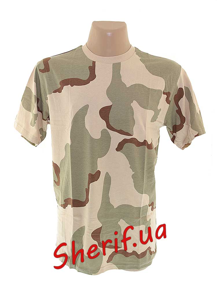 Camouflage T-shirt MIL-TEC 3 col Desert