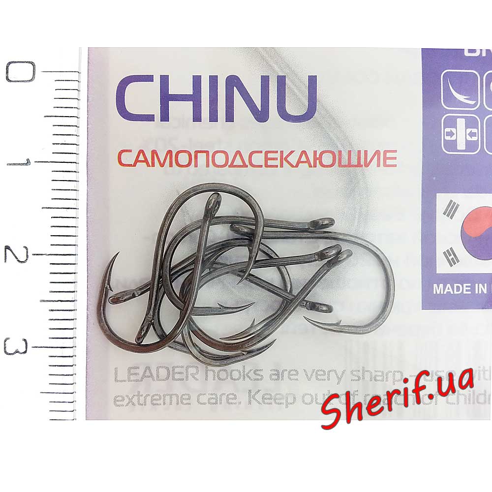 Гачки Leader № 6 Chinu самопідсікаючі