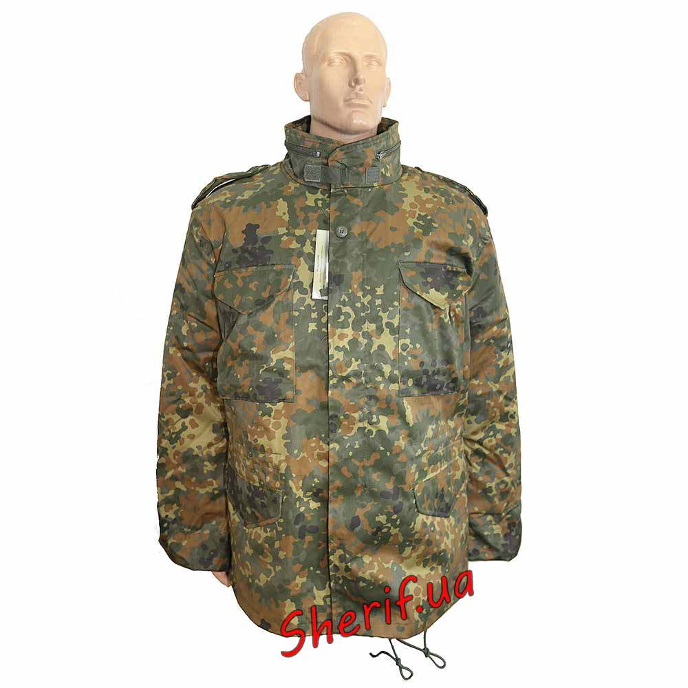Куртка MIL-TEC М65 з підкладкою Flecktarn