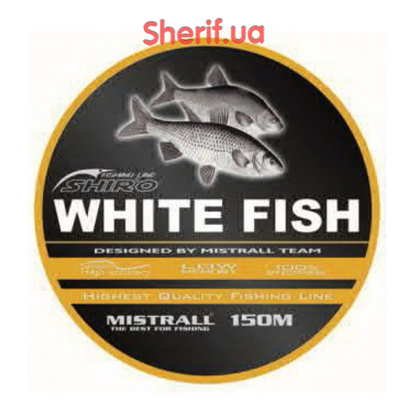 Line SHIRO WHITE FISH 0.18 150m MISTRALL