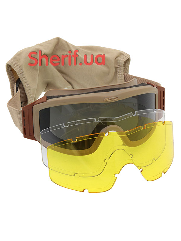 Окуляри ESS тактичні TAN