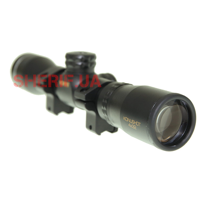 Приціл Konus Konushot 4х32 (суперкомпактний, Duplex, кріплення 11 мм)