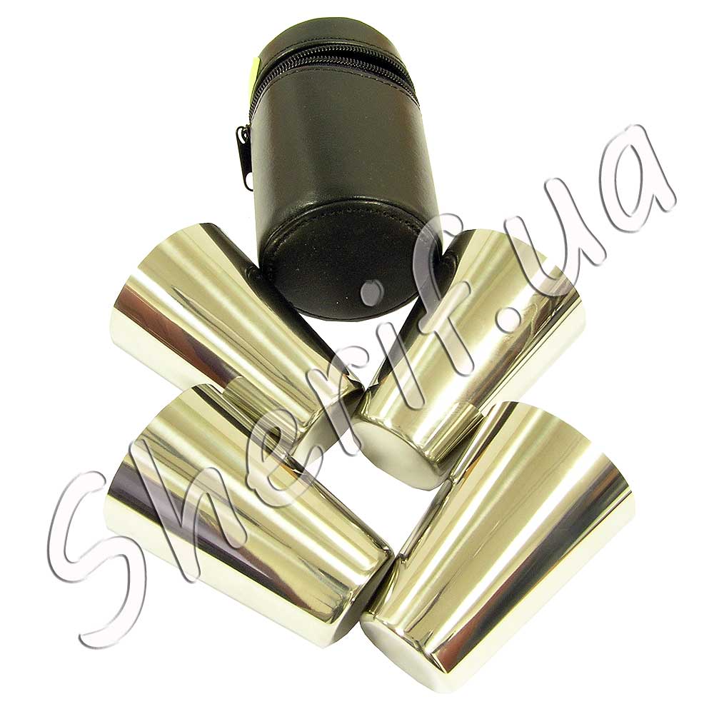 A set of cups LY-B3/4 in a case