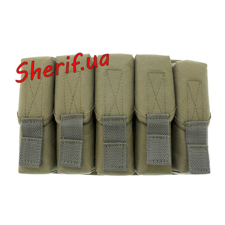 PGR-5. Pouch for 5 underbarrel grenades VOG-25 Olive