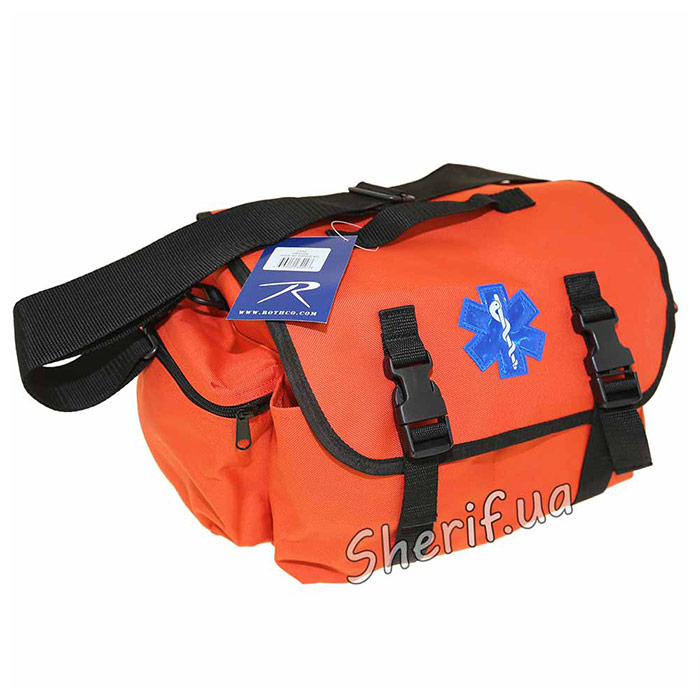 Сумка Rothco Medical Rescue Response Bag Orange рятувальна