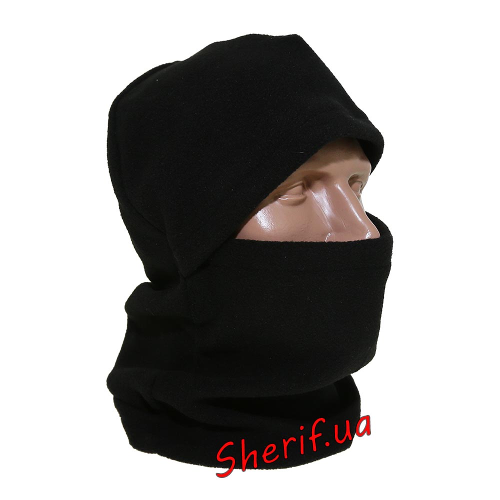 Balaclava black (fleece)
