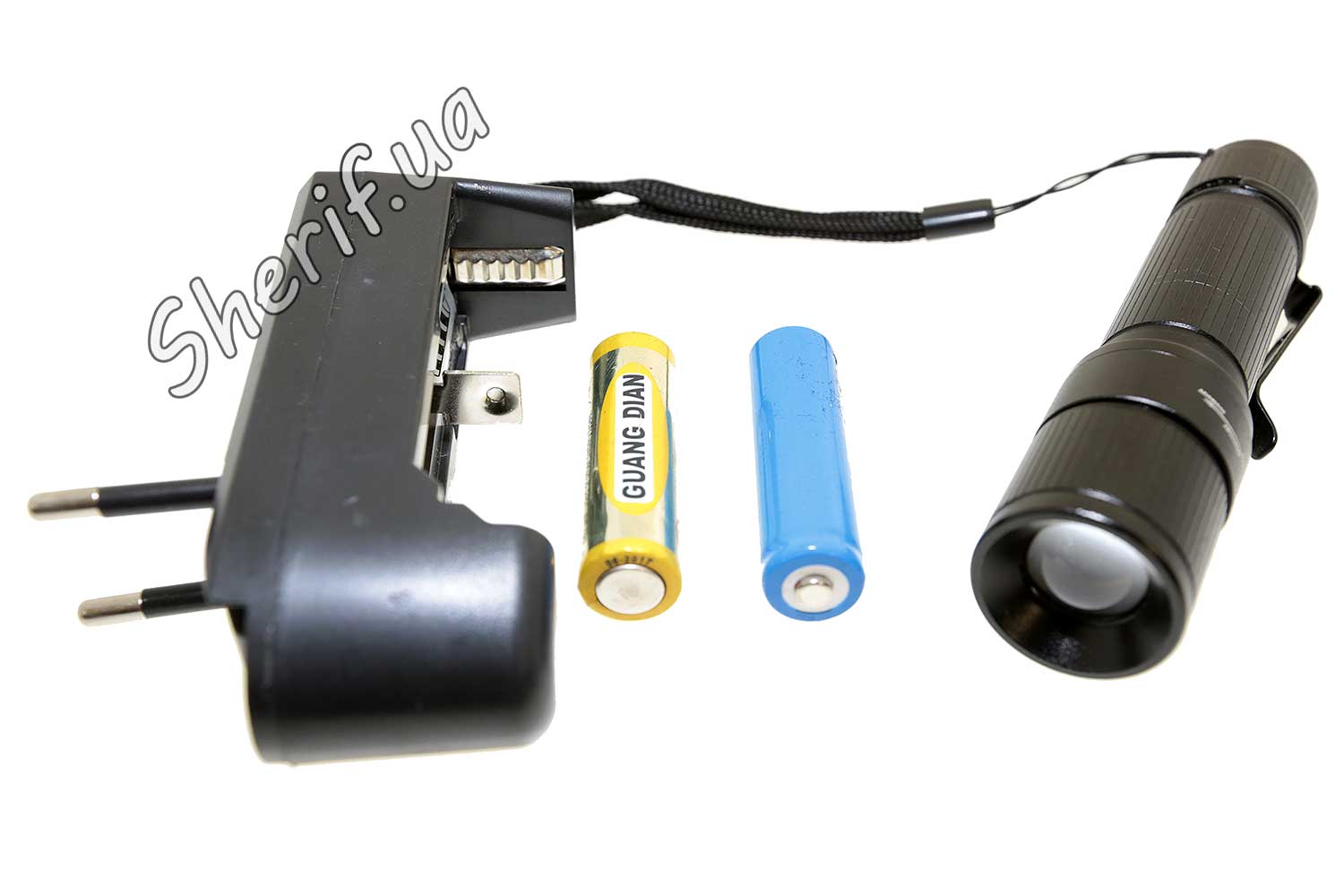 Rechargeable flashlight BL-8350 3000w