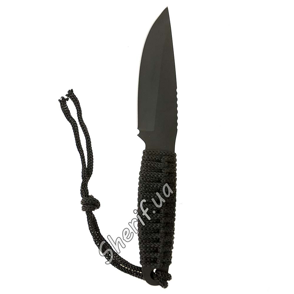 Ніж Rothco Paracord Knife / Firestarter / Mixed Fiber Sheath 3675
