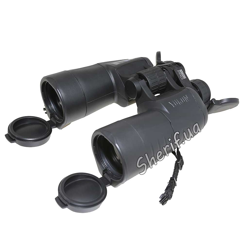 Бінокль YUKON Pro 10x50 WA (далекомірна шкала, світлофільтри)