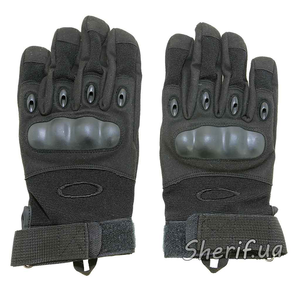 Рукавички Oakley Pilot Gloves повнопалі Black