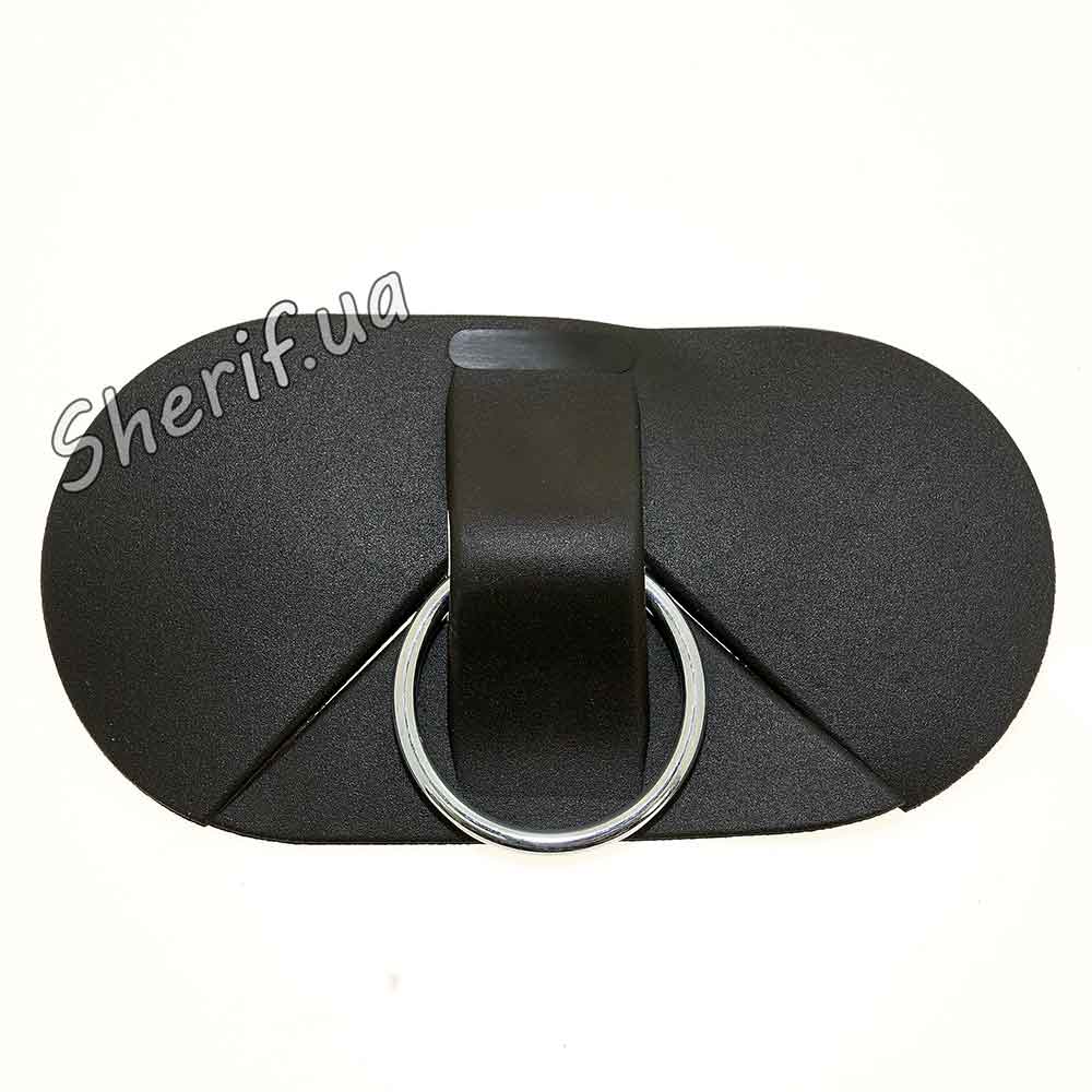 Tug sticker with stainless ring