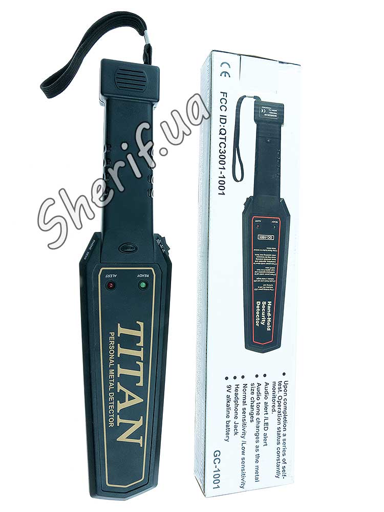 Металошукач TITAN GC-1001/MD3001