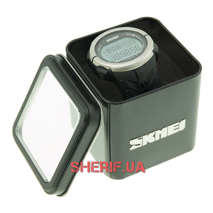Интернет-магазин Шериф - Годинник Skmei 1058 Pulse Silver BOX11