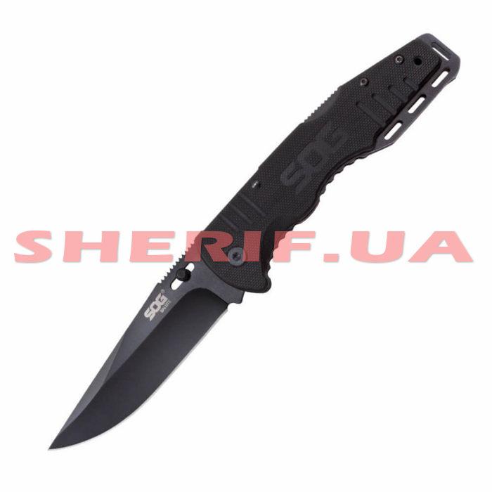 Нож SOG Salute Black TiNi