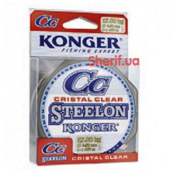 Лісочка STEELON CRISTAL CLEAR FLUOROCARBON COATED 0.20mm30m KONGER
