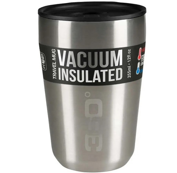 Кружка с крышкой 360° degrees Vacuum Insulated Stainless Travel Mug, Silver, Regular