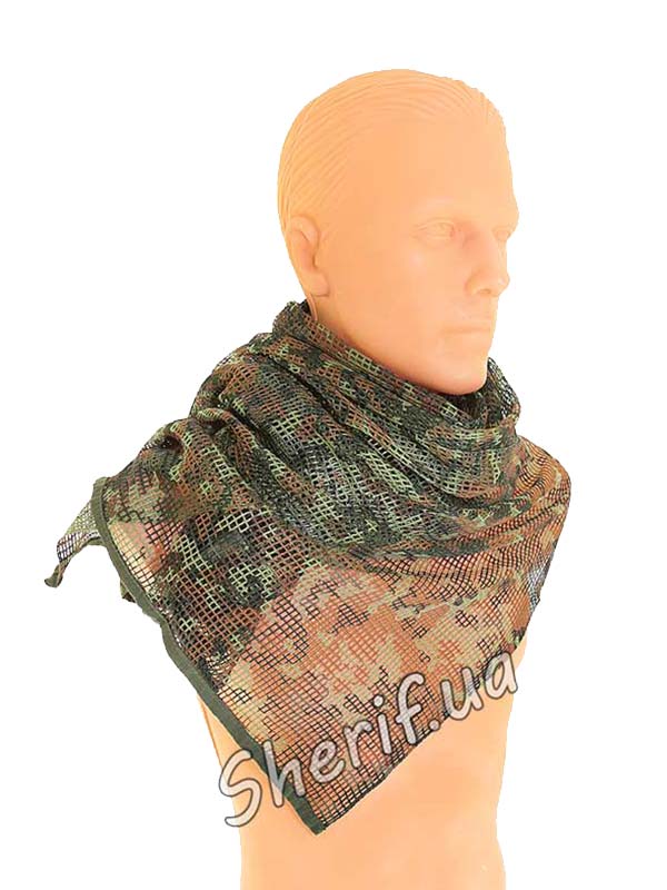 Шарф-сітка маскувальна Flecktarn