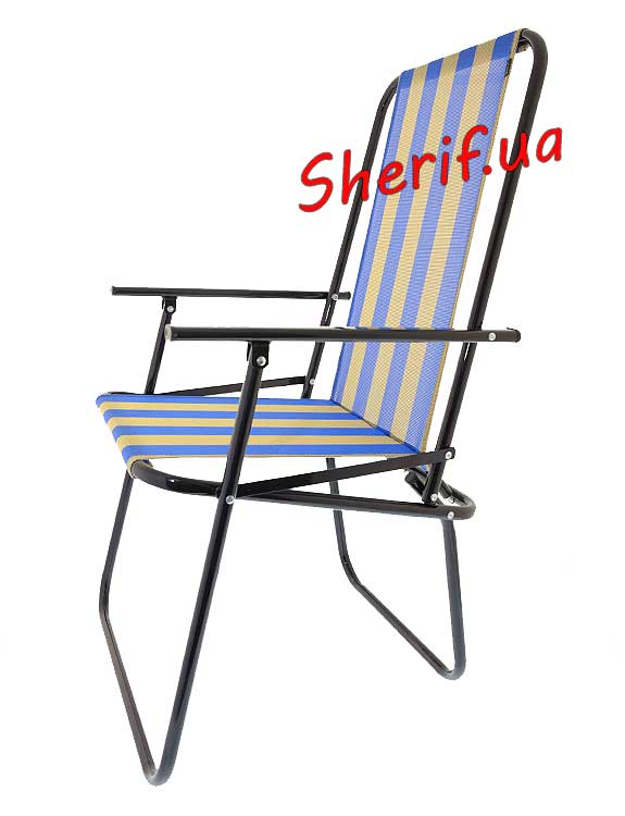 Folding chair Country (blue-yellow), 7082
